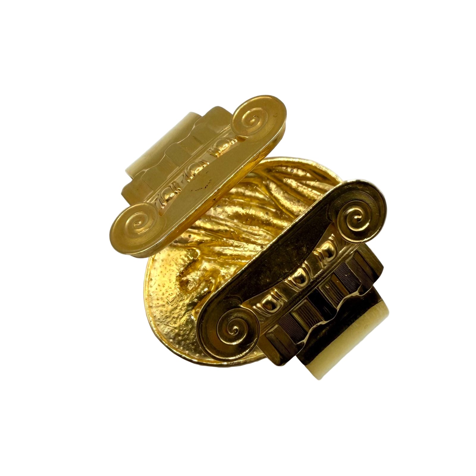 'Not Just a Toe" - მოოქროვილი ლატუნის სამაჯური