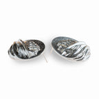 "Not Just a Toe" - ვერცხლის სკულფტურული საყურე