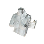 “Vibration of Feelings” - ვერცხლის სკულფტურული ბეჭედი