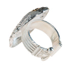 "IMAGINREALITY" - ვერცხლის სკულფტურული ბეჭედი